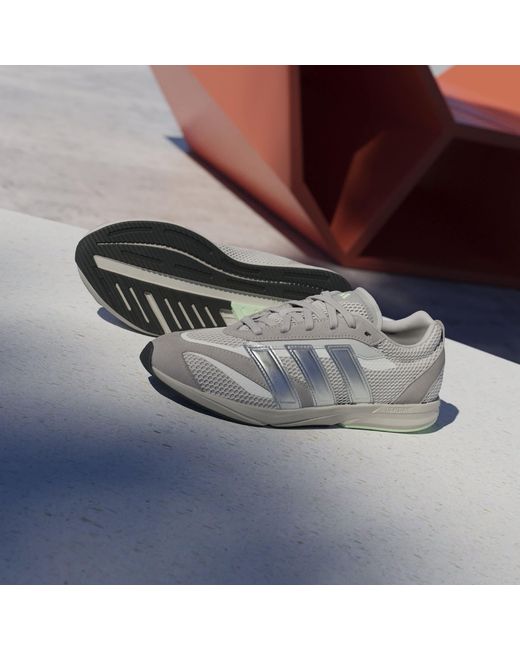 Adidas Gray Lightblaze Lp Shoes