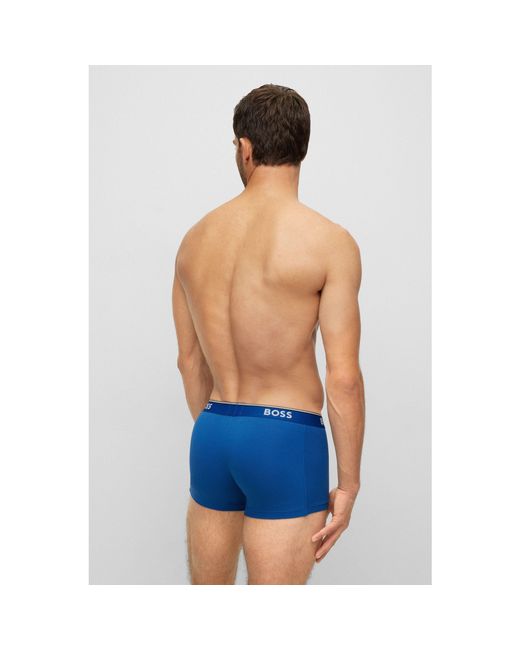 Boss Blue 3 Pack Power Boxer Shorts for men