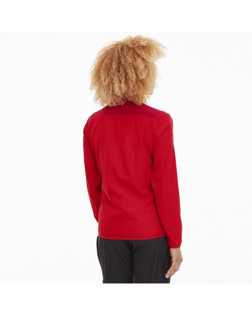 PUMA Red Teamgoal 23 Sideline Jacket W Training