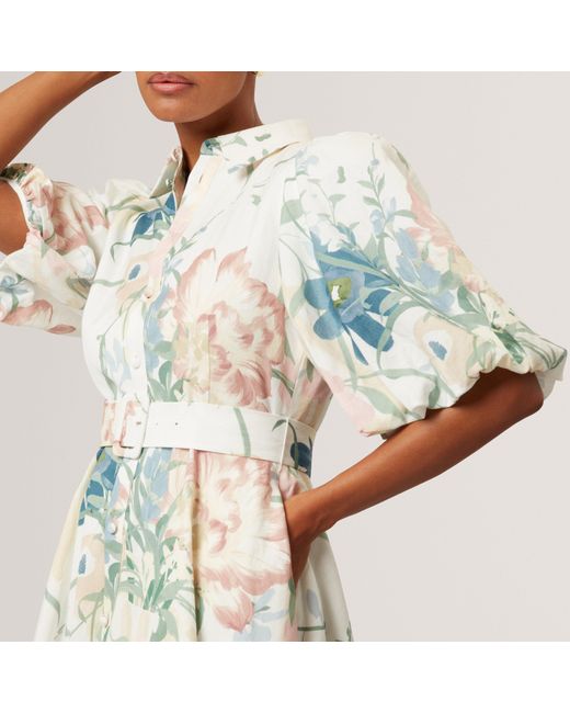 Ted Baker Blue Shirt Dress