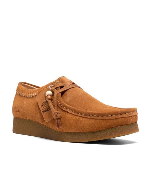 Clarks Brown Clarks Wallabee Evo Ld64