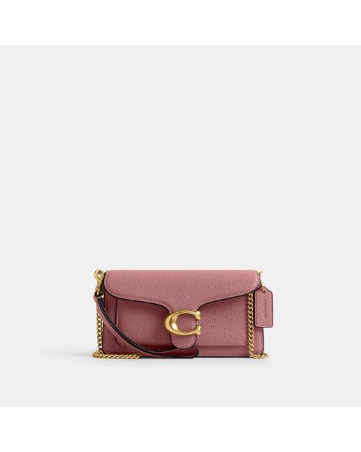 COACH Pink Tabby Chain Shoulder Bag