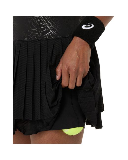 Asics Black Match Night Energy Tennis Dress