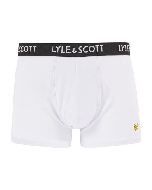 Lyle & Scott Blue 5 Pack Miller Trunks for men