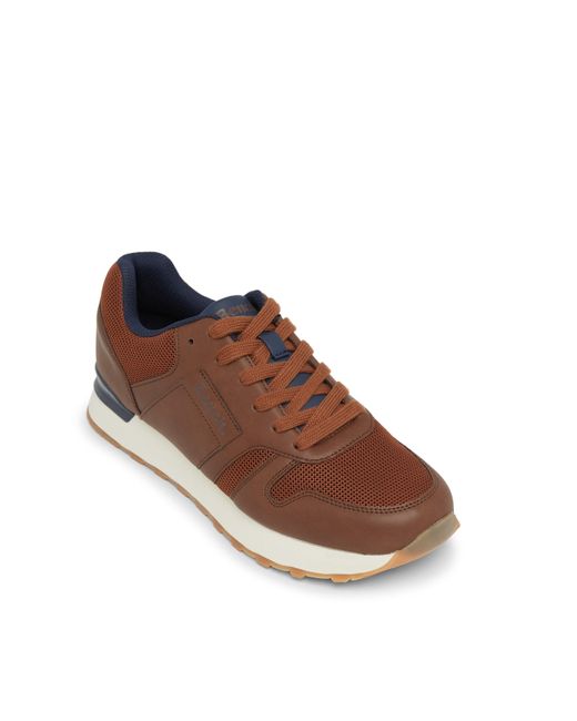 Bench Brown Valence Low-Top Trainers for men