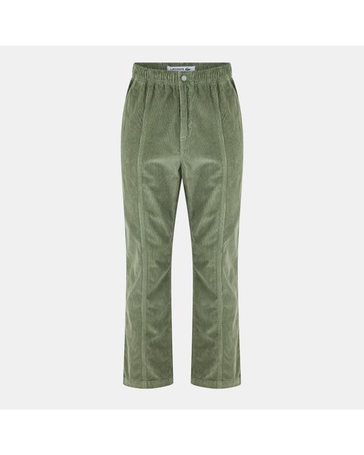 Lacoste Green Tailored Fit Chinos for men