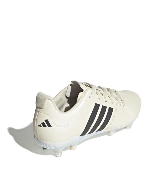 Adidas White Adizero Rs15 Rise Soft Ground Rugby Boots