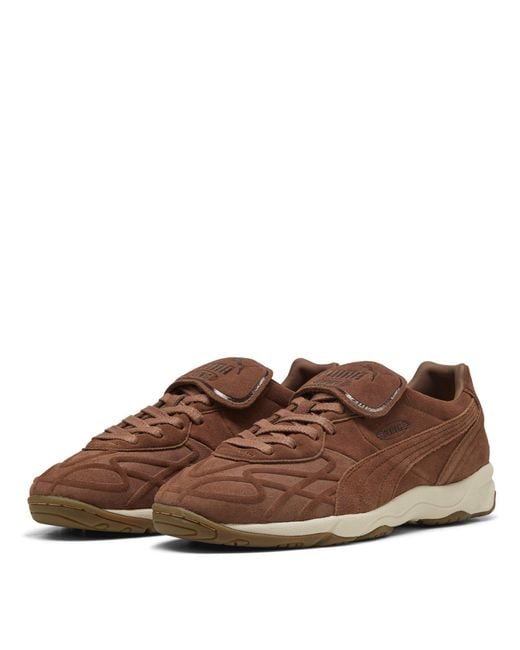 PUMA Brown Low-Top Trainers for men