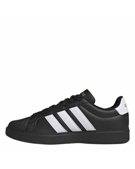 Adidas Black Street Talk Low-Top Trainers for men