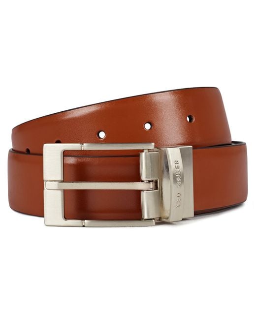 Ted Baker Brown Reversible Belt for men
