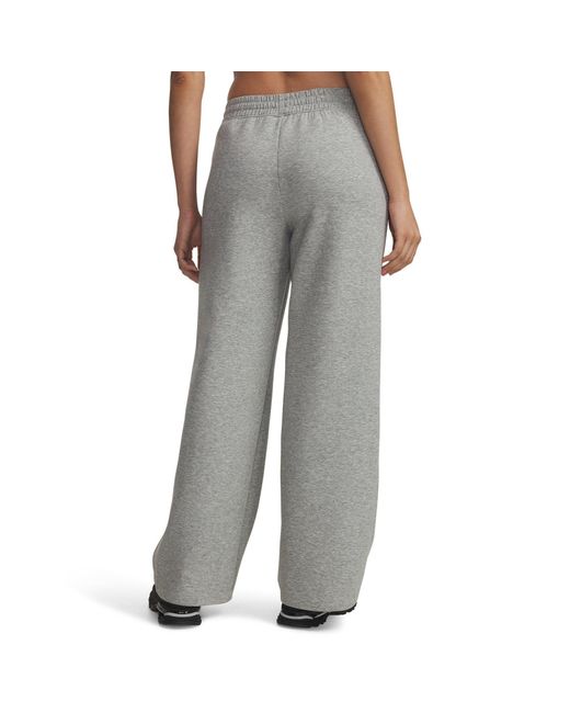 Under Armour Gray Closed Hem Fleece Joggers