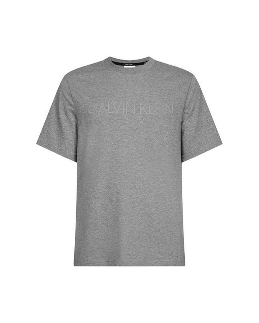 Calvin Klein Gray Logo T-shirt for men