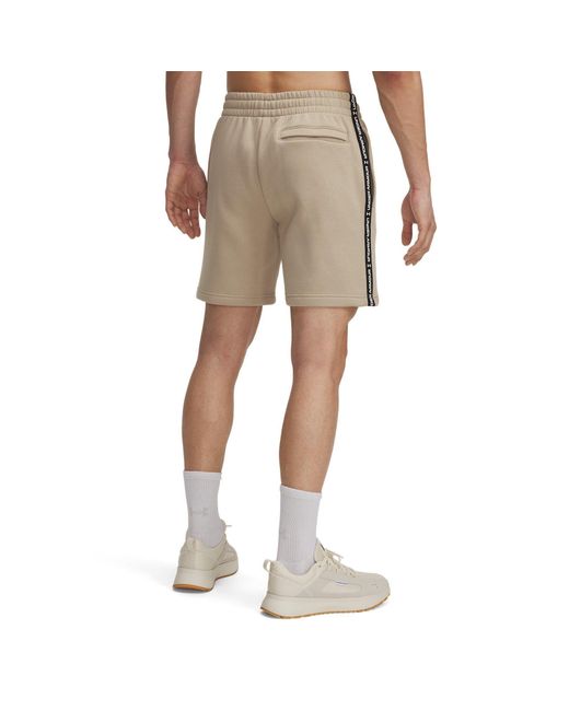 Under Armour Natural Fleece Jogger Shorts for men