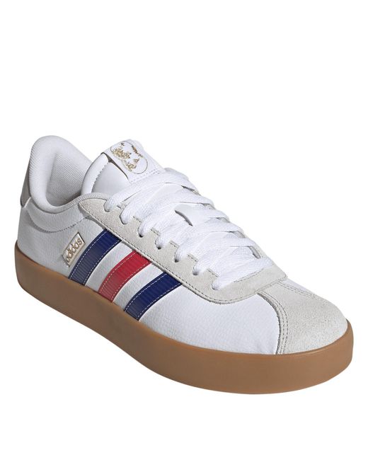 Adidas Blue Vl Court 3.0 Shoes for men