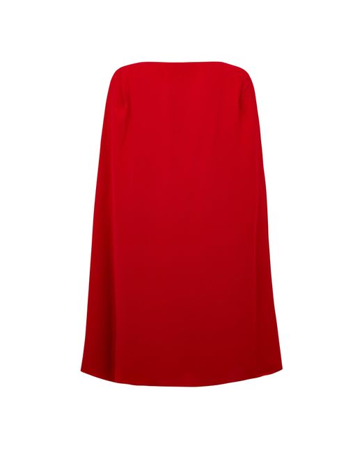 Ralph Lauren Red Petra Mini Dress