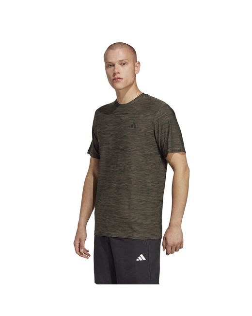 Adidas Green Train Essentials Stretch Training T-Shirt for men