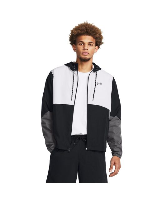 Under Armour Black Legacy Lightweight Windproof Windbreaker for men