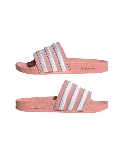 Adidas Originals Pink Adilette Slide Sandals