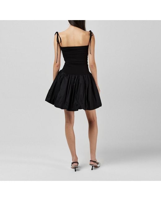 Amy Lynn Black Alexa Mini Peplum Dress
