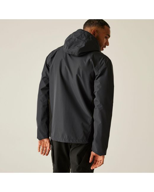 Regatta Black Matt Ii Waterproof Isotex Jacket for men