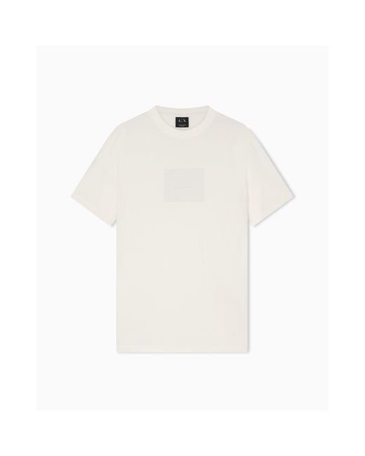 ARMANI EXCHANGE White T-Shirt for men