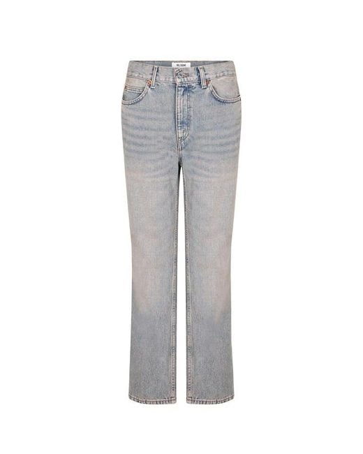 Re/done Gray 70 Loose Flare Jeans