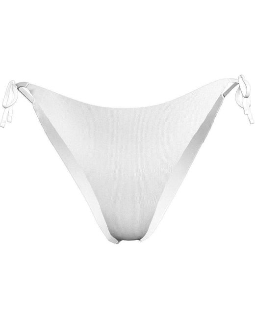 Nike White Tri Bikini B