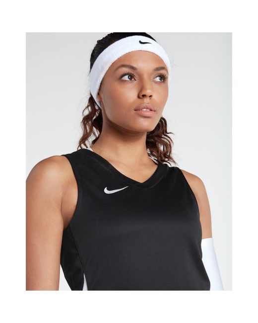 Nike White Performance Basketball Jersey