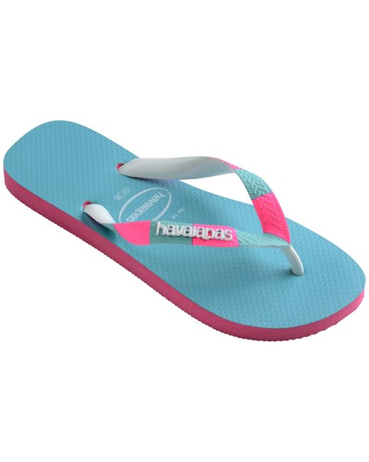 Havaianas Blue Top Print Flip Flops