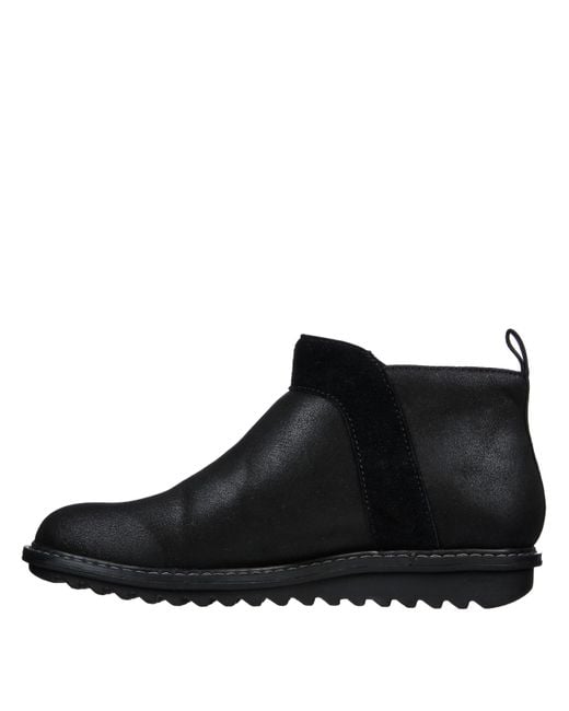 Skechers Blue Flat Ankle Boots