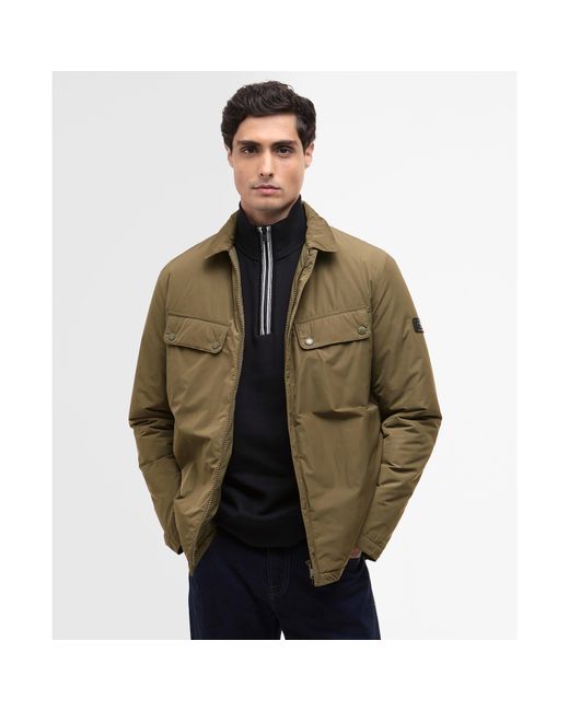 Barbour Green Ariel Overshirt for men