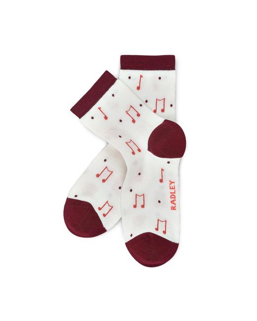 Radley Gray Check Sock Set