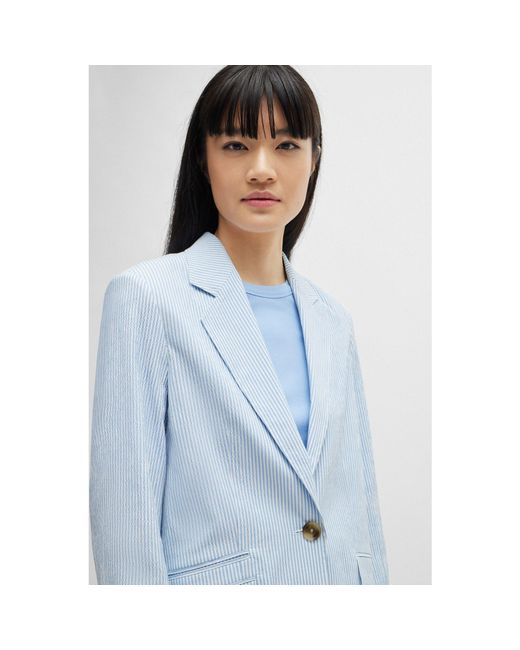Boss Blue Jopeta Structured Formal Jacket