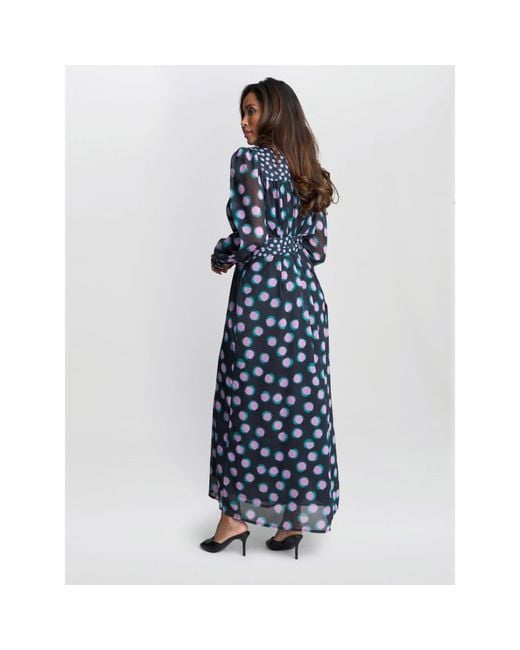 Gina Bacconi Blue Renata Boho Dress