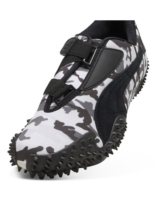 PUMA Black Mostro Camo Trainers for men