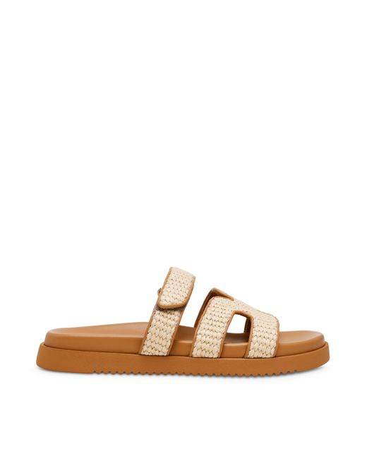Steve Madden Brown Missile Flat Sandals