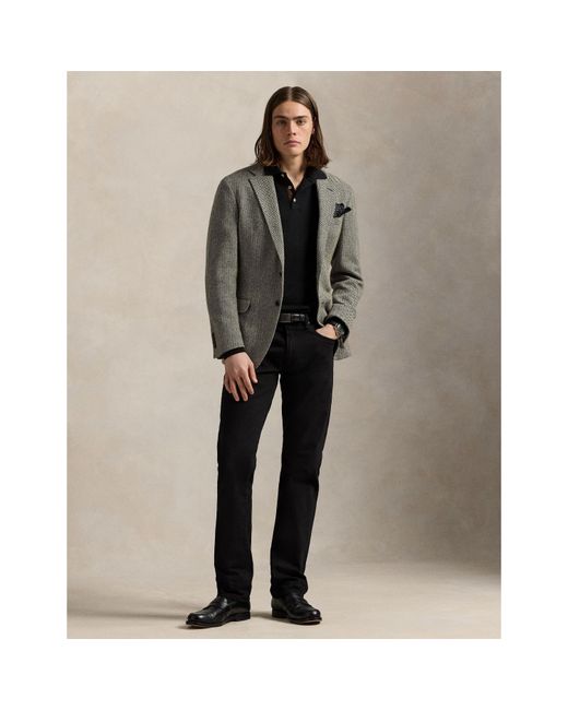 Polo Ralph Lauren Black Pima Polo Shirt for men