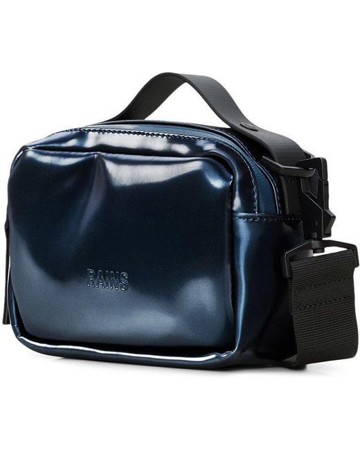 Rains Blue Box Bag Micro Shoulder Bag