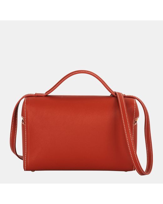 Biba Red Leather Chloe