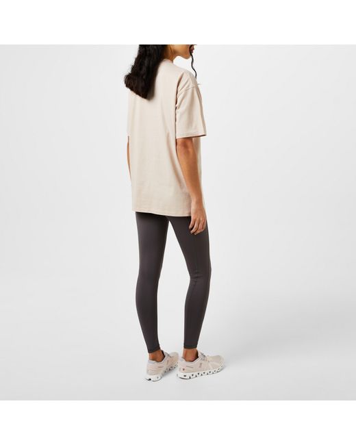 Red Run Natural Oversized T-Shirt