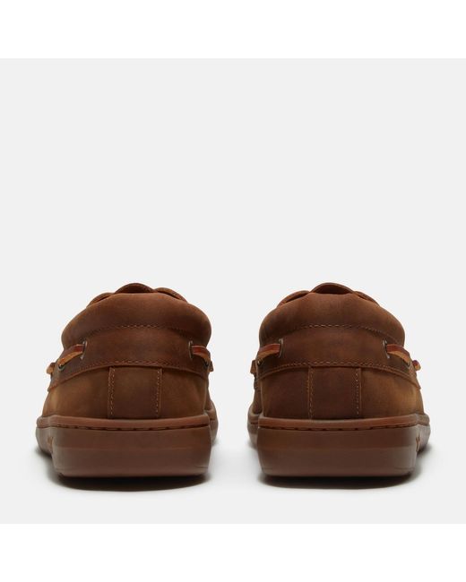 Timberland Brown Boat Shoes for men