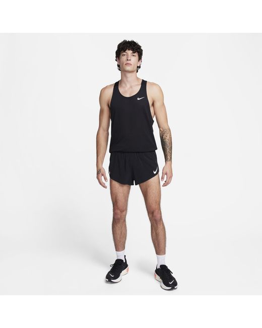 Nike Black Aeroswift 2-In-1 Shorts for men