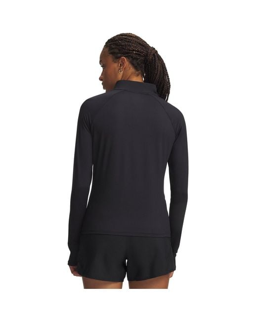 Under Armour Black Velociti Half Zip Long Sleeve Running Top