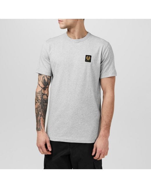 Belstaff Gray Phoenix T-Shirt for men