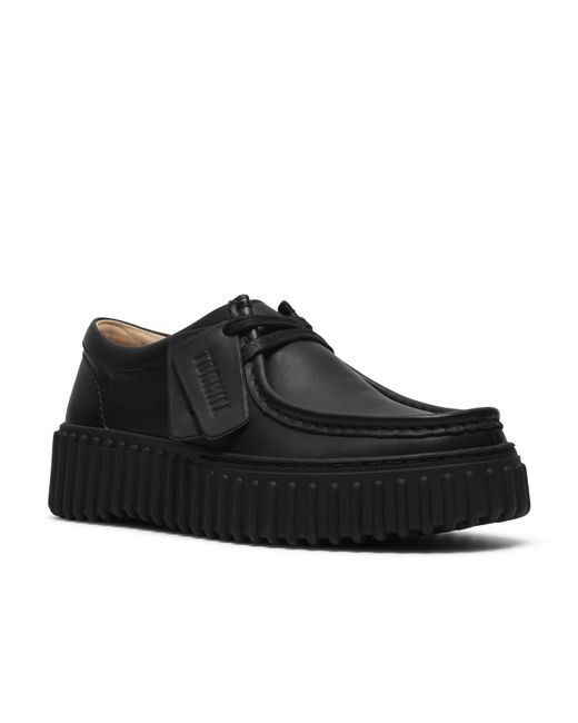 Clarks Black Moc Toe Formal Shoes