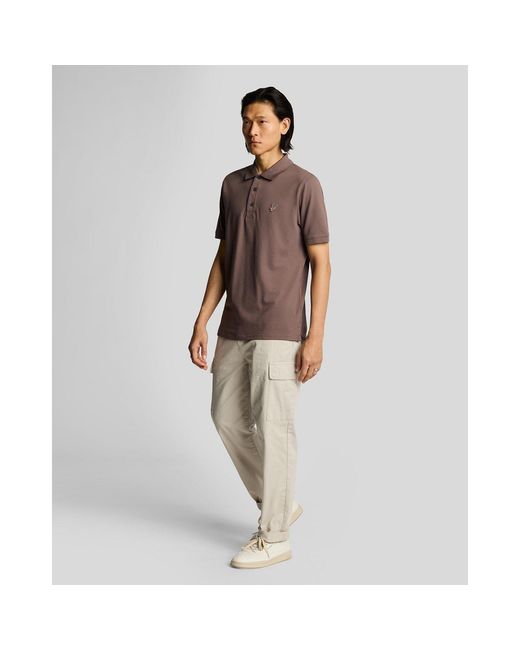 Lyle & Scott Natural And Cargo Trouser for men