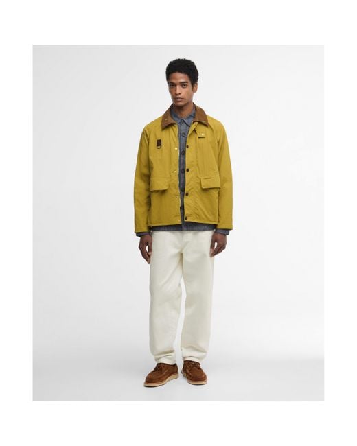 Barbour Yellow Icons Spey Jacket for men