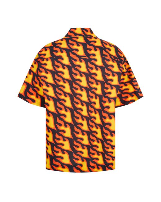 HUGO Orange Egeeno Long Sleeve Oxford Shirt for men