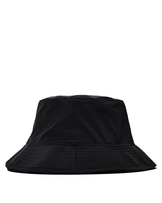 C P Company Black Bucket Hat for men