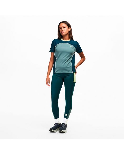 Red Run Green Skyline Sculpted Legging